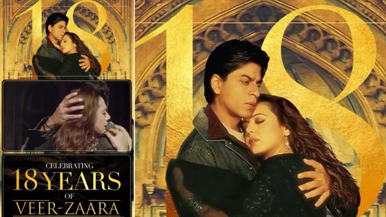 Veer Zaara Turns 18: Preity Zinta Pens Heartfelt Note About Her Iconic  Romantic Drama With Shah Rukh Khan | LatestLY