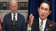 US President Joe Biden Meets Japanese PM Fumio Kishida, Condemns North Korea&rsquo;s Provocative Ballistic Missile Programs