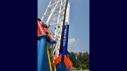 India&rsquo;s First Private Rocket Vikram-S, Developed by Skyroot Aerospace, Lifts Off From ISRO Spaceport (Watch Video)