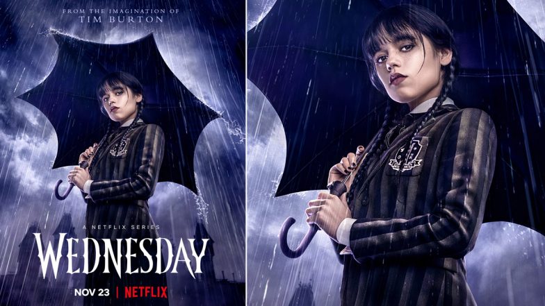 Netflix Sets 'Wednesday' Release Window, Reveals New Poster