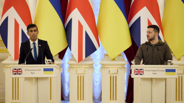 UK PM Rishi Sunak Announces Air Defence Package Worth $60 Million for Ukraine on First Visit to Kyiv