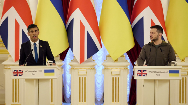 UK PM Rishi Sunak Announces Air Defence Package Worth $60 Million for Ukraine on First Visit to Kyiv
