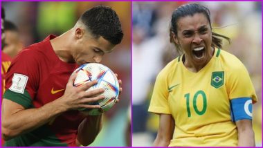 Cristiano Ronaldo Not the First Player to Score in Five Football World Cups; Marta Vieira da Silva, Brazil Female Footballer, Holds the Record!