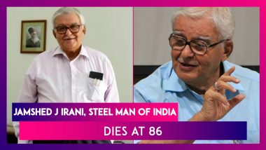 Jamshed J Irani, Steel Man Of India & Ex Managing Director Of Tata Steel, Dies At 86