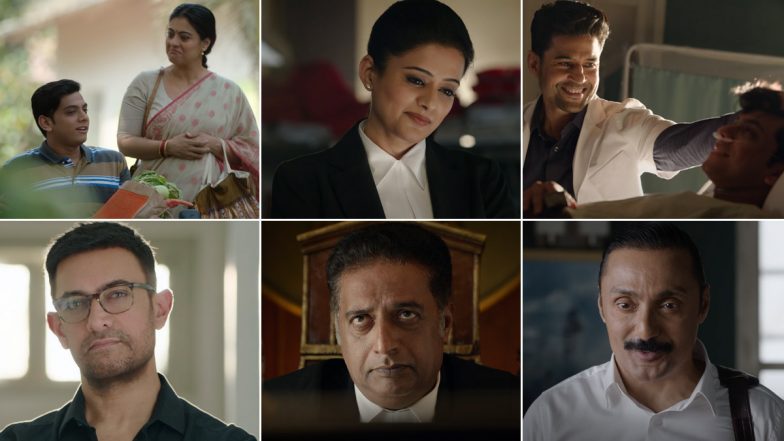 Salaam Venky Trailer: Aamir Khan’s Cameo in Kajol and Vishal Jethwa’s Emotional Tale Will Leave You Intrigued (Watch Video)