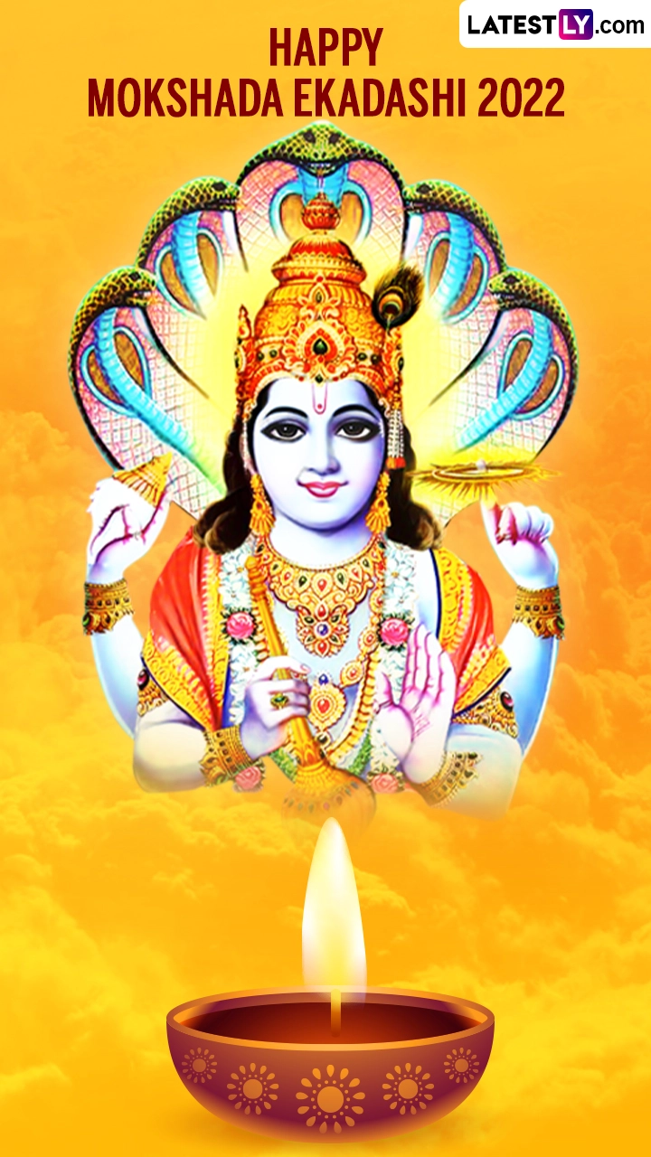 Mokshada Ekadashi Vrat 2022 Greetings, Messages & Lord Vishnu Images