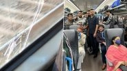 Gujarat Railway Police Refute Claim That Stone Was Pelted on Vande Bharat Train To Hurt AIMIM Chief Asaduddin Owaisi