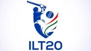 ILT20 2023: Inaugural Season of International League T20 Set to Start From January 13 in Dubai