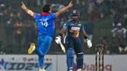 SL vs AFG 1st ODI 2022: All-Round Performance Helps Afghanistan Crush Sri Lanka by 60 Runs