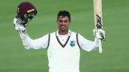 Shivnarine Chanderpaul&rsquo;s Son, Tagenarine Chanderpaul, To Make Debut in AUS vs WI 1st Test, Confirms Windies Captain Kraigg Brathwaite
