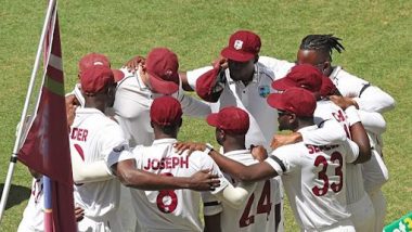 AUS vs WI 1st Test: West Indies Wear Black Armbands as a Tribute to Former Wicketkeeper David Murray