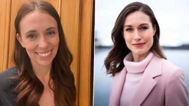 Jacinda Ardern Shuts Down Male Journalist's Sexist Question on Whether Her Meeting With Sanna Marin Was Due to 'Similar Age' and 'Other Common Stuff' (Watch Viral Video)