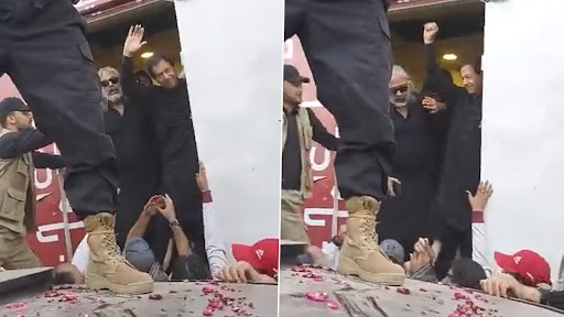 Imran Khan Assassination Attempt: Videos Capture Exact Moments When Gunman Opened Fire at Former Pakistan PM