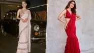 Fashion Faceoff: Manushi Chhillar or Pooja Hegde, Whose Ruffle Saree Will You Pick?