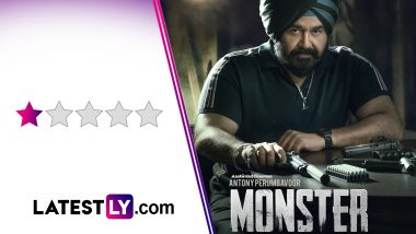 Monster Movie Review: Mohanlal's Thriller on Disney+ Hotstar is Not Just Awful, It is Homophobic Too! (LatestLY Exclusive)
