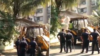 NCPCR Demolishes Illegal Children’s Home Run by Bethel Gospel Church After Complaints of Sexual Abuse in Navi Mumbai (Watch Video)