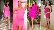 5 Pink Outfits from Janhvi Kapoor's Wardrobe That You Can Wear for Your New Year Parties