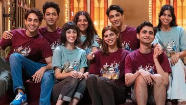 The Archies: It's a Wrap For Zoya Akhtar's Netflix Film Starring Suhana Khan, Khushi Kapoor, Agastya Nanda; The Cast Celebrates By Cutting Cake (View Pics)