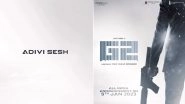 G2: Adivi Sesh to Star in Pan India Film, Film's Motion Poster Out!