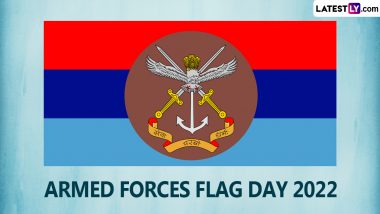 Armed Forces Flag Day 2022 Images and HD Wallpapers for Free Download Online: Share WhatsApp Messages, Quotes and SMS To Express Gratitude Towards Military Personnel