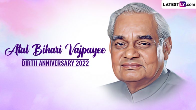 Atal Bihari Vajpayee Birth Anniversary 2022: PM Narendra Modi Pays Tributes to Former PM and BJP Veteran, Says 'His Contribution to India Is Indelible'