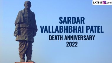 Sardar Vallabhbhai Patel Death Anniversary 2022 Images and HD Wallpapers for Free Download Online: Share WhatsApp Messages, Quotes and Sayings To Remember the National Hero