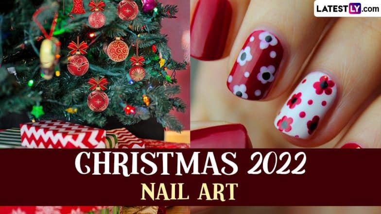 Christmas 2022 Nail Art Ideas: From Red & Gold Swirls to Snowflake Designs, Get the Best Patterns for Nails This Holiday Season | ????️ LatestLY