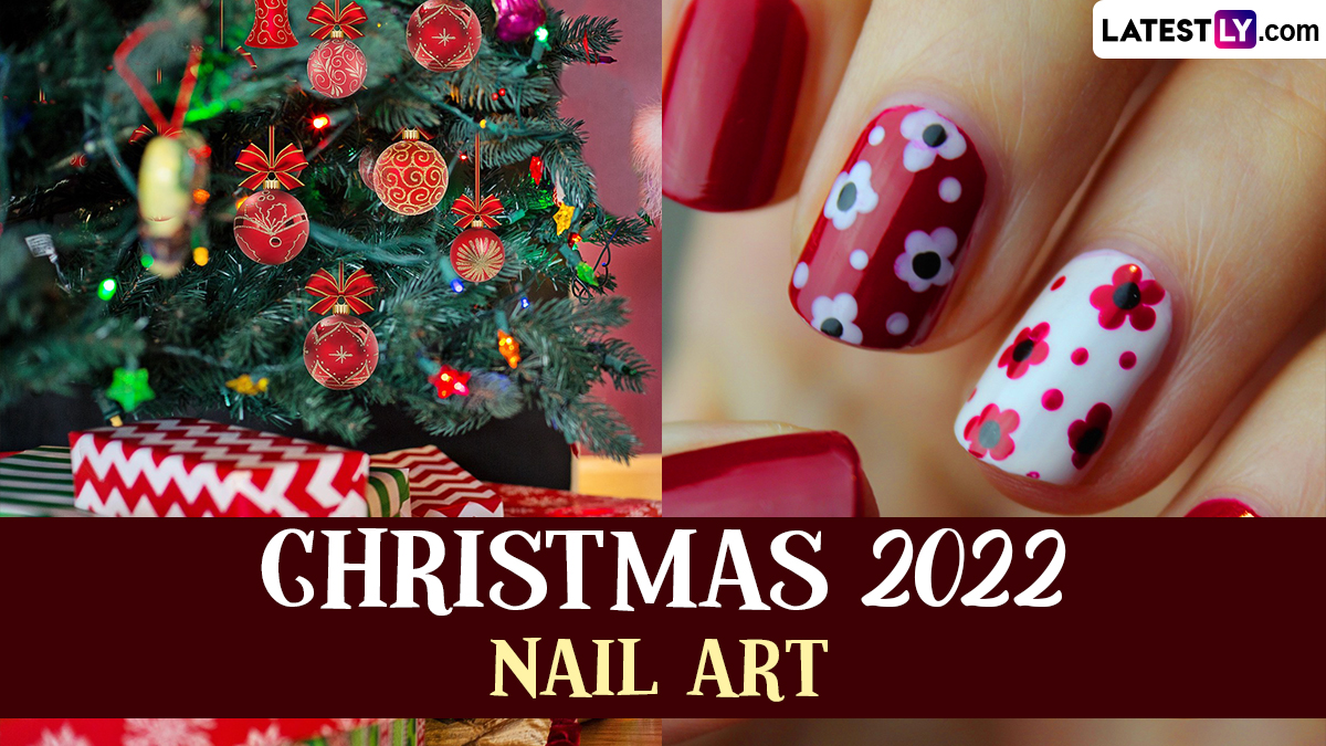 Christmas 2022 Nail Art Ideas: From Red & Gold Swirls to Snowflake Designs,  Get the Best Patterns for Nails This Holiday Season | 🛍️ LatestLY