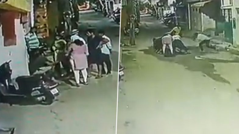 Bengaluru Shocker: Man's Head Smashed With Stone by Gang of Six, Murder Caught on CCTV Camera