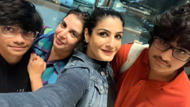 Post FIFA World Cup 2022 Finale, Farah Khan and Raveena Tandon Share Adorable Moment Together With Kids at Qatar