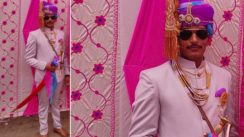 Gujarat Assembly Elections 2022 Phase 2 Polling: BSF Jawan Votes First Before Getting Married in Tharad Constituency