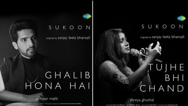 Sukoon: Sanjay Leela Bhansali's First Ever Music Album Out; Songs Crooned By Armaan Malik, Shreya Ghoshal And Others Released