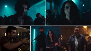 Kuttey Song Awaara Dogs: Arjun Kapoor and Tabu In Dark, Feisty and Witchy Looks Ready To Grab All the Attention! (Watch Video)