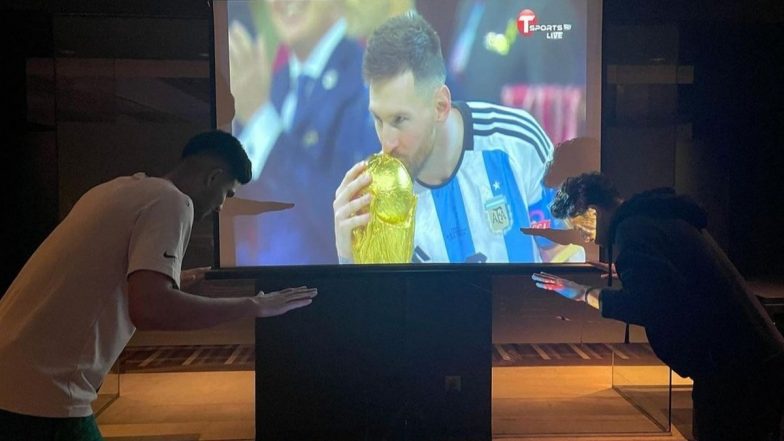 Shubman 'Mocks' Cristiano Ronaldo by Hailing Lionel Messi as GOAT, Netizens School Indian Cricketer Over Disrespectful 'SIUUU' Post