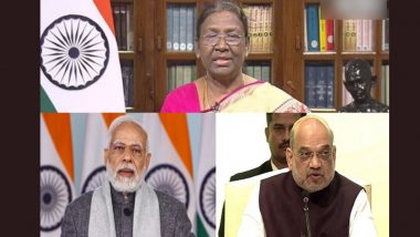 President Droupadi Murmu, PM Narendra Modi, Amit Shah Express Grief Over Death of Indian Army Personnel in Sikkim Road Accident