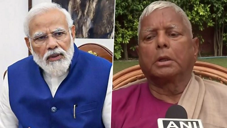 PM Narendra Modi Speaks to Tejashwi Yadav, Enquires About Lalu Yadav’s Health After Kidney Transplant Surgery