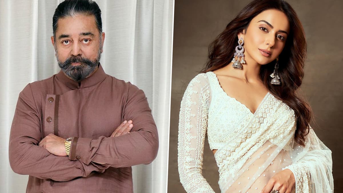 Kamal Haasan Reaches Indian 2 Sets at 5 AM, Plays a 90-Yr-Old, Reveals Rakul Preet Singh