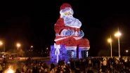 World&rsquo;s Largest Santa Claus Ever Built Is in Portugal! At 21 Metres in Height, It Holds Guinness World Record Since 2016 (View Pics)