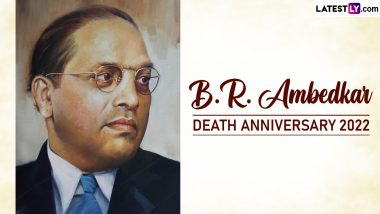 BR Ambedkar Death Anniversary 2022 Images and Mahaparinirvan Din HD Wallpapers for Free Download Online: Share WhatsApp Messages, Quotes and Sayings on This Day