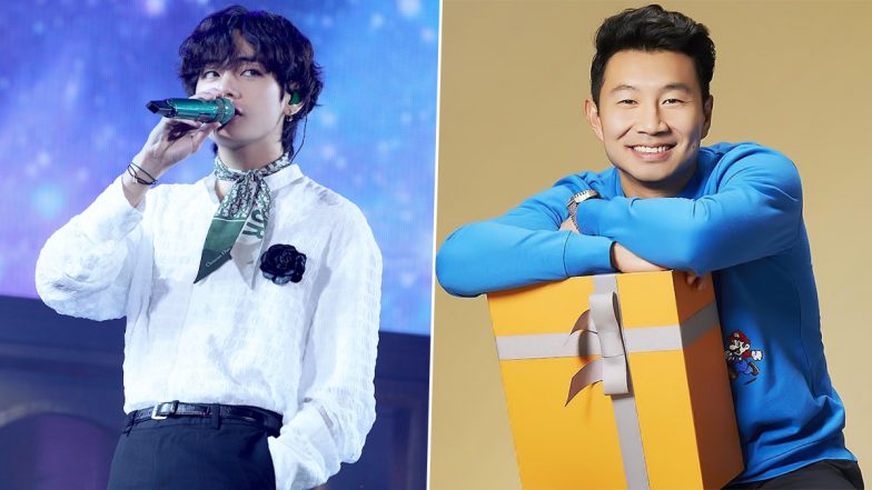 Simu Liu Thinks BTS’ V Is a ‘Beautiful Man’, Shang-Chi Actor Reshares Instagram Story of Him and Kim Taehyung in Same Frame (View Pics)