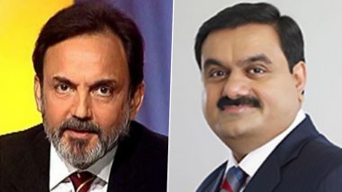 Adani Group Acquires 27.26% Equity Stake in NDTV From Prannoy and Radhika Roy, Completes Major Equity Acquisition