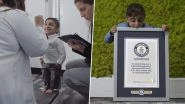 World&rsquo;s Shortest Man Living Guinness World Record Set by Afshin Esmaeil Ghaderzadeh From Iran Who Measures 65.24 Cm; Watch Video