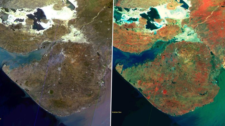 PM Narendra Modi Shares Images of Gujarat Captured by Recently Launched EOS-06 Satellite