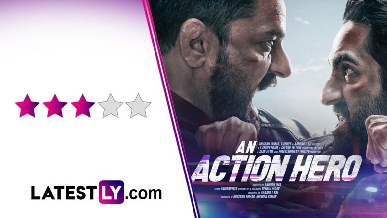 An Action Hero Movie Review: Ayushmann Khurrana &amp; Jaideep Ahlawat's Cat-and-Mouse Chase Is Both Hilarious and Thrilling! (LatestLY Exclusive)