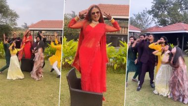 Newlyweds Devoleena Bhattacharjee and Shanwaz Shaikh Groove to Viral Song 'Patli Kamariya More' (Watch Video)