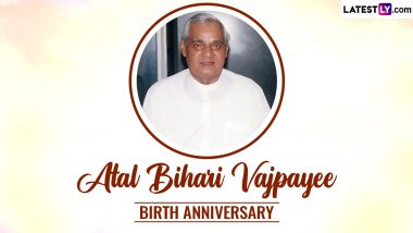 Atal Bihari Vajpayee Birth Anniversary 2022 Images and HD Wallpapers for Free Download Online: Share Quotes, Sayings and WhatsApp Messages