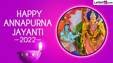 Annapurna Jayanti 2022 Images and HD Wallpapers for Free Download Online: Share WhatsApp Messages, Greetings and Wishes on the Fasting Day
