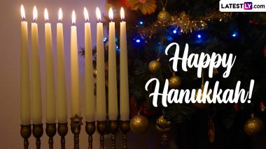 Hanukkhah 2022 Images and HD Wallpapers for Free Download Online: Messages, Wishes and Greetings To Celebrate the Eight-Day Festival