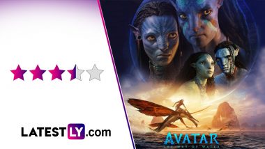 Avatar The Way of Water Movie Review: James Cameron's Sci-Fi Sequel Is a Spectacular Visual Treat That Revels in Deep World-Building! (LatestLY Exclusive)