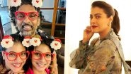 Christmas 2022: Kajol, Tanishaa Mukerji, Niranjan Iyengar Pose as Santa in Adorable Picture (View Pic)
